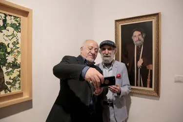 نمایشگاه نقاشی‌ اسماعیل خلج در خانه هنرمندان