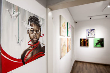 نمایشگاه گروهی "روی دیگر پنجره" در گالری دارگون