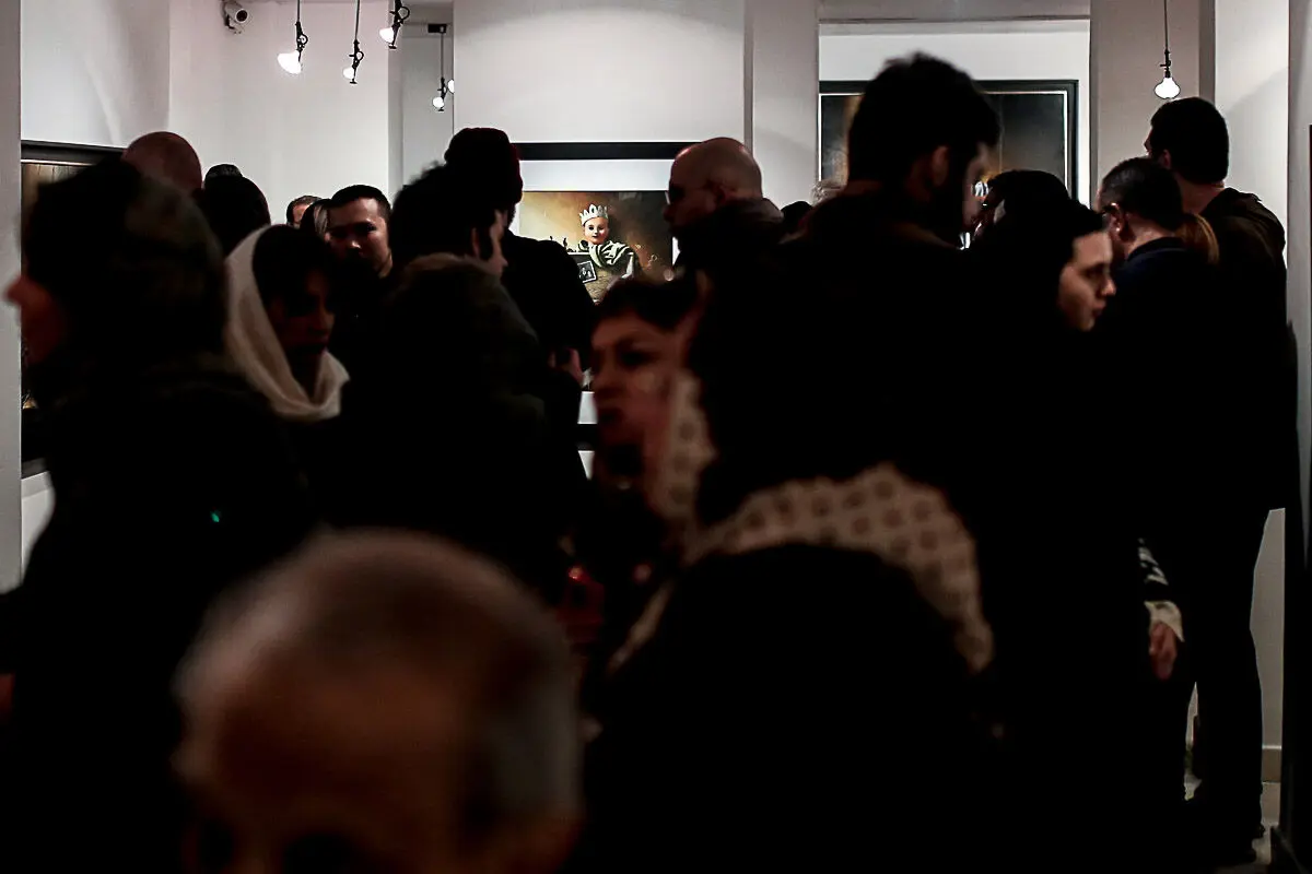 نمایشگاه نقاشی واحد خاکدان در گالری ماه