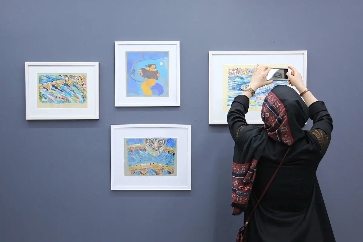 نمایشگاه نقاشی های اکبر نیکان‌پور در گالری ثالث