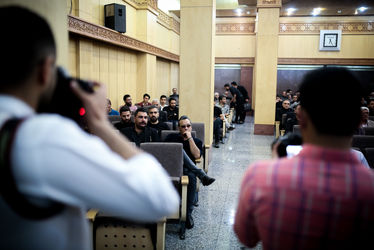 مراسم ختم زنده‌یاد بهنام صفوی در مسجد جامع شهرک غرب