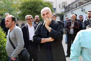 مراسم تشییع پیکر زنده‌یاد ابراهیم آبادی