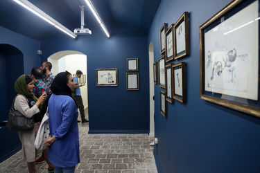 نمایشگاه آثار طراحی علیرضا اسپهبد در گالری این جا