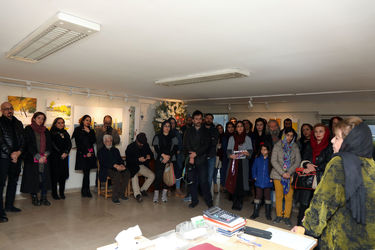 رونمایی از سومین کتاب سال پیش نگاه در گالری گلستان