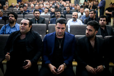 مراسم ختم زنده‌یاد بهنام صفوی در مسجد جامع شهرک غرب