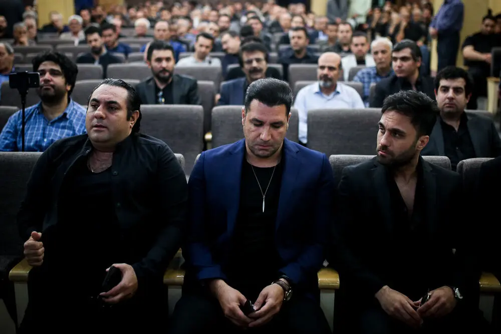 مراسم ختم زنده‌یاد بهنام صفوی در مسجد جامع شهرک غرب