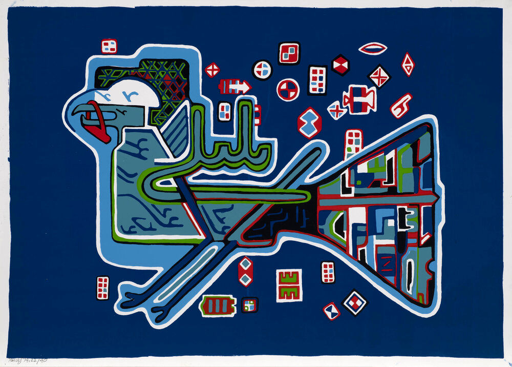 London Grosvenor Gallery showcases prints by Parviz Tanavoli