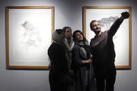 تماشای شک های یک نقاش موی سپید کرده