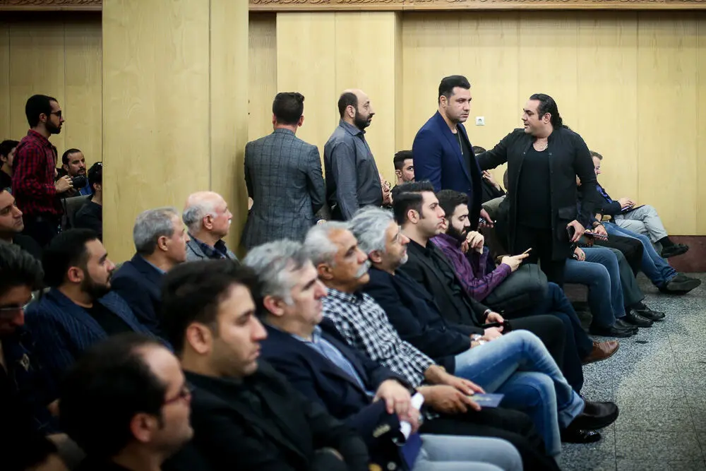 مراسم ختم زنده‌یاد بهنام صفوی در مسجد جامع شهرک غرب
