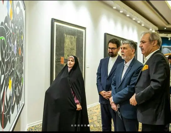 سید عباس صالحی در یازدهمین حراج تهران 