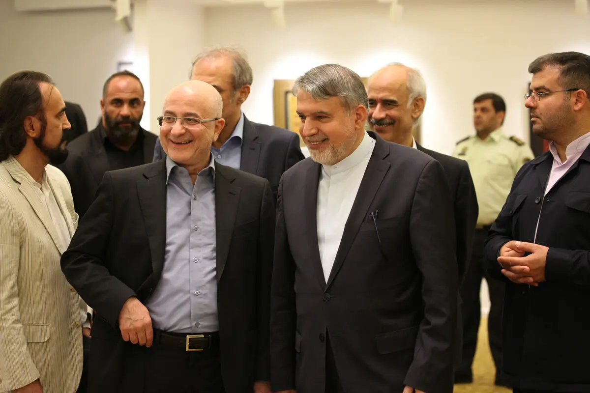 بازدید وزیر فرهنگ و ارشاد اسلامی از هفتمین حراج تهران