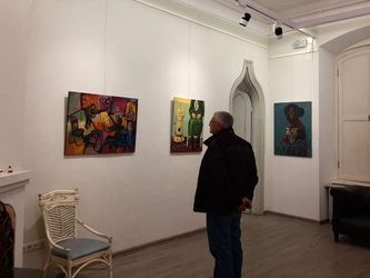 نمایشگاه نقاشی گروهی با نام"ACT" در گالری آی آرت تفلیس گرجستان