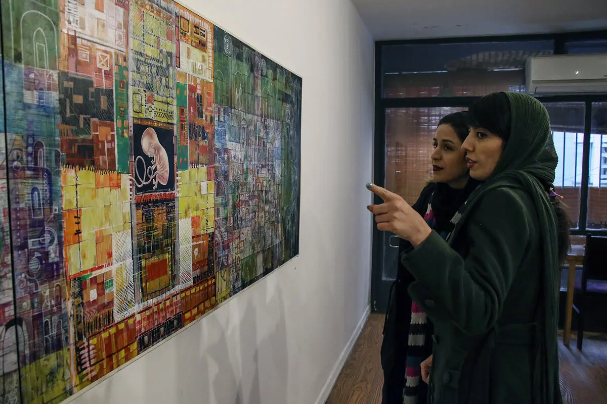 Dena Gallery Hosts Mehrdad Katouzian Painting Show
