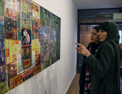 Dena Gallery Hosts Mehrdad Katouzian Painting Show