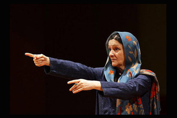 Golab Adineh has played in mesmerzing theater in main hall of Tehran's city theater complex 