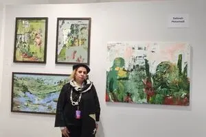 Salimeh Motamedi and Martex Road at MEN ART PARIS 2025 / Photos