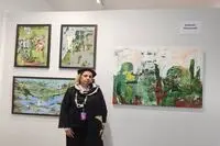Salimeh Motamedi and Martex Road at MEN ART PARIS 2025 / Photos