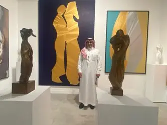 گالری ERRM ART و محمد عبدالله الساوی Mohammed Abdulla Al Saawy در آرت ابوظبی