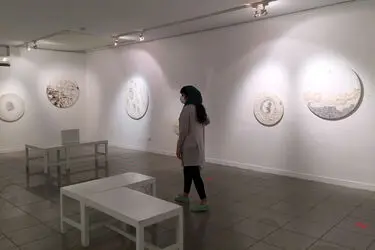 نمایشگاه نقاشی ندا جلیلی در گالری ویستا