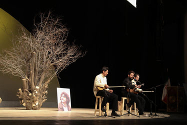 مراسم دومین جایزه محمود استاد محمد در سالن اصلی تئاتر شهر