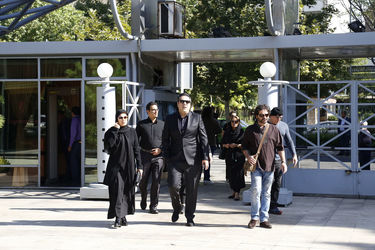 مراسم تشییع زنده‌یاد ناصر فرهودی در تالار وحدت