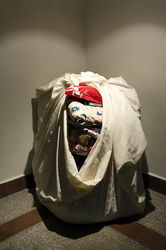 آثار چیدمان دهمین جشنواره تجسمی فجر در موسسه فرهنگی هنری صبا