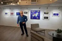 Mehrdad Fallah Sells Out with Ten Paintings in Virginia, USA