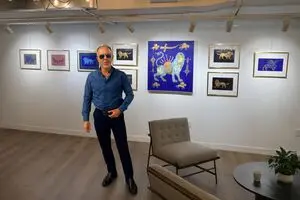 Mehrdad Fallah Sells Out with Ten Paintings in Virginia, USA