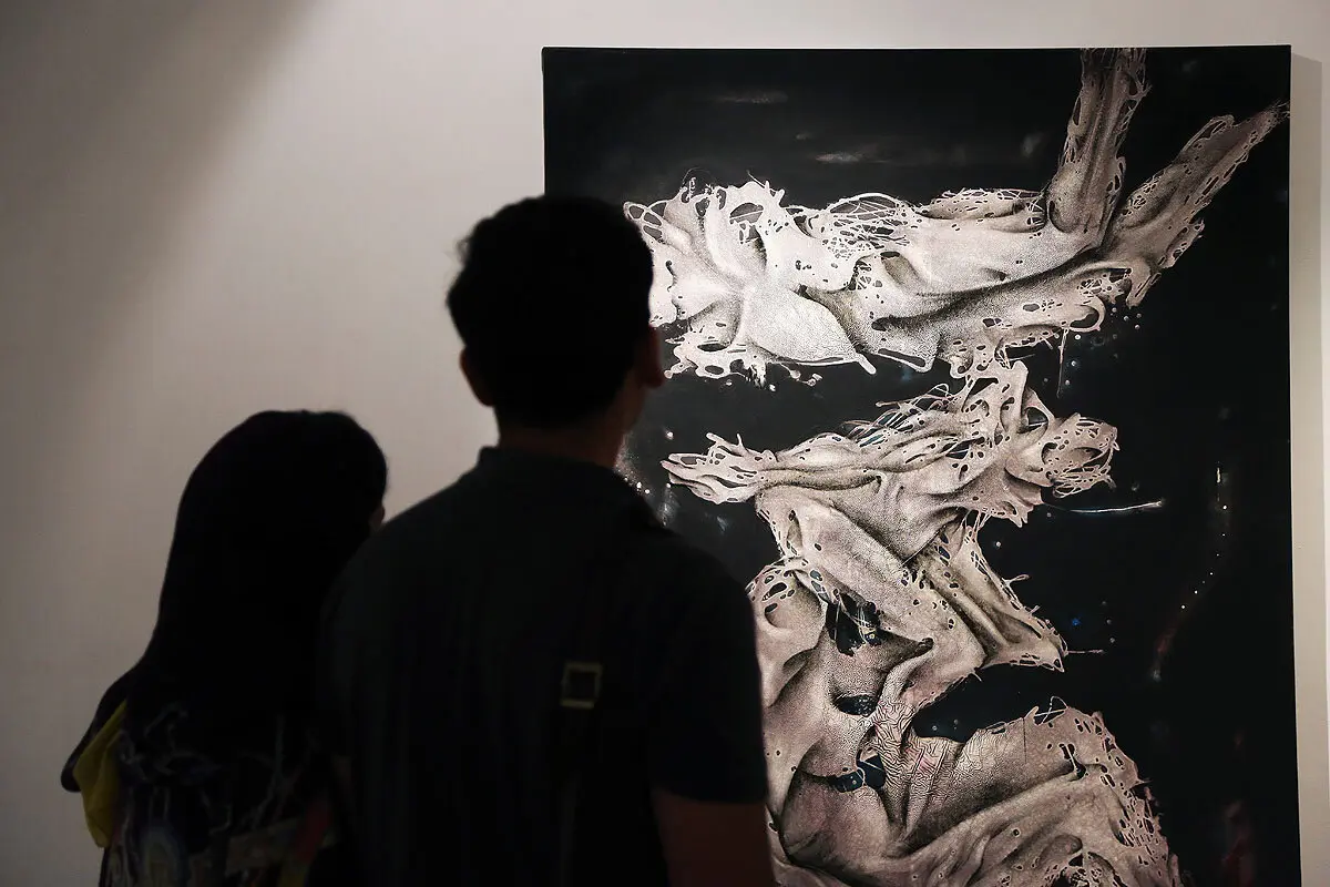Erfan Shahyad Painting Exhibit
