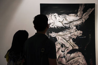 نمایشگاه نقاشی عرفان شهیاد در گالری ویستا