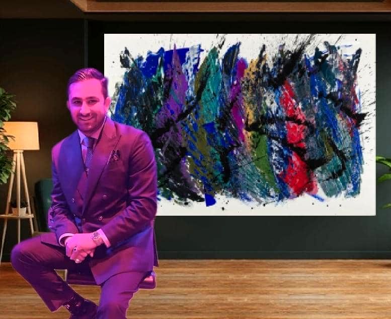 Figo Birjandian and the Music of Color on Canvas