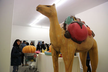 افتتاحیه نمایشگاه آثار رامتین زاد در گالری اعتماد