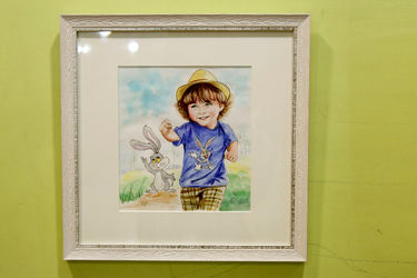 نمایشگاه نقاشی های سوسن قائم مقامی در شهر کتاب مرکزی