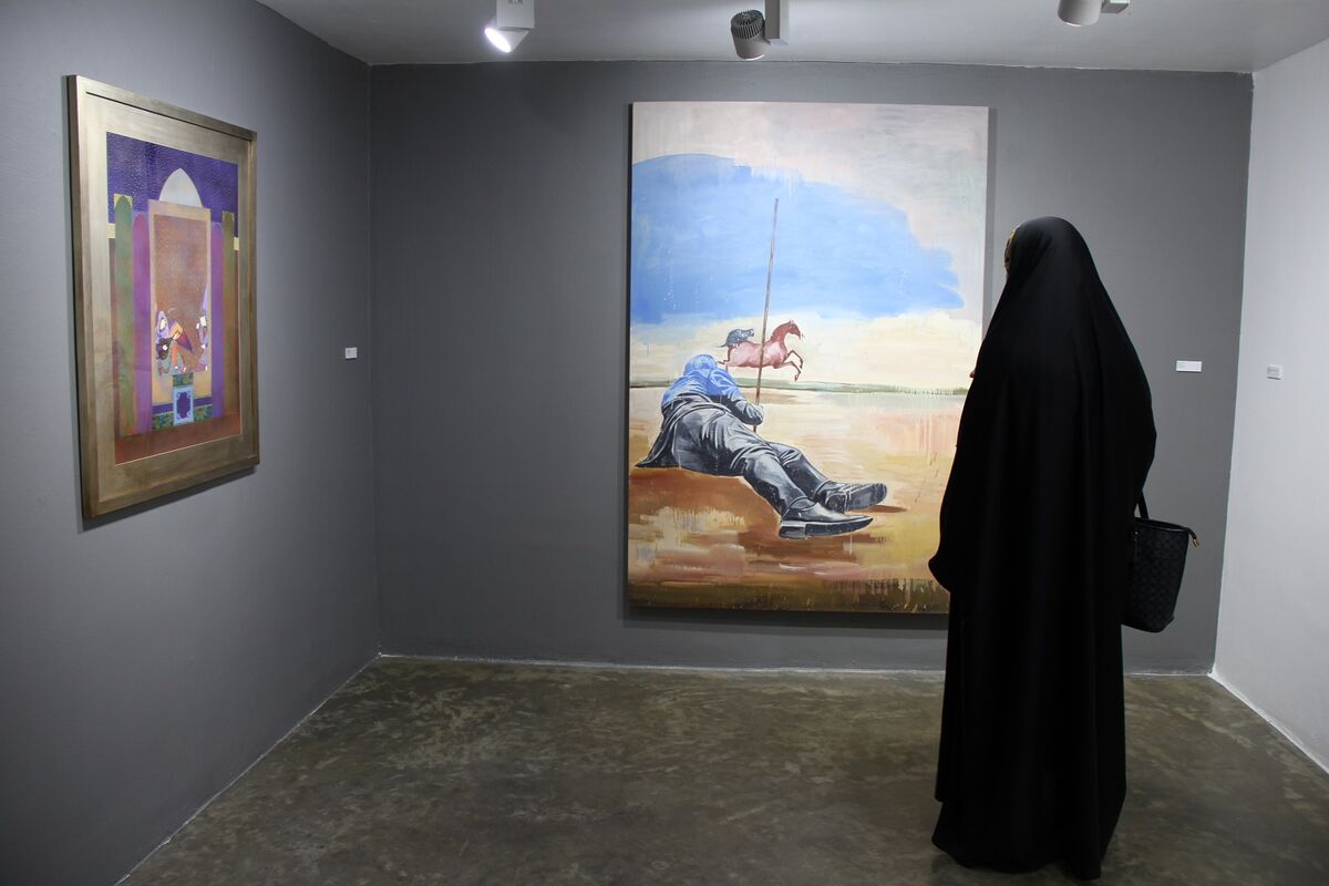 نمایشگاه گروهی مصورنامه  در گالری زیر زمین دستان