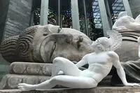 عکس ها از سه سالانه هنر در گالری ملی ویکتوریا/ از مد تا نقاشی و مجسمه از ایرانی تا آمریکایی
