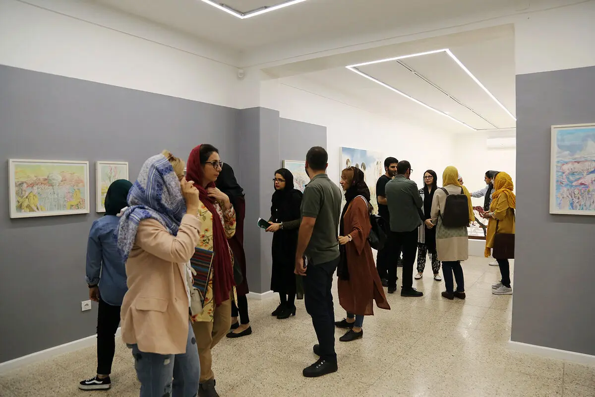 نمایشگاه نقاشی و مجسمه فرخ نورونی در گالری دلگشا