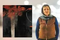 Farideh Lashai’s Tree of Fire in the Raha Gallery Collection