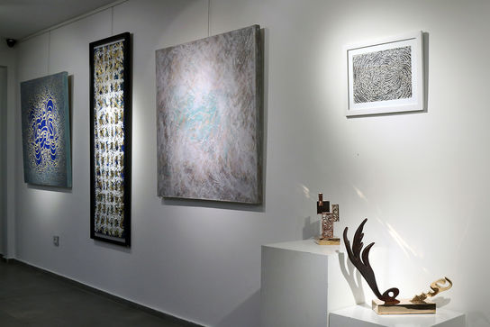 نمایشگاه گروهی نقاشی‌خط در گالری مژده