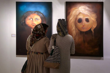 نمایشگاه نقاشی های مهناز بهرام نیا در گالری نگر