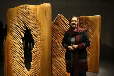 نمایشگاه مجسمه فاطمه امدادیان در گالری ایرانشهر