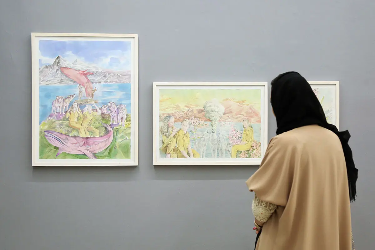 نمایشگاه نقاشی و مجسمه فرخ نورونی در گالری دلگشا