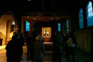 Aydin Aghdashloo at the Bruges Museum in Belgium / Iranian Narration in Hans Memling