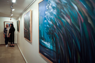 نمایشگاه نقاشی های علیرضا اسماعیلی در گالری گلستان