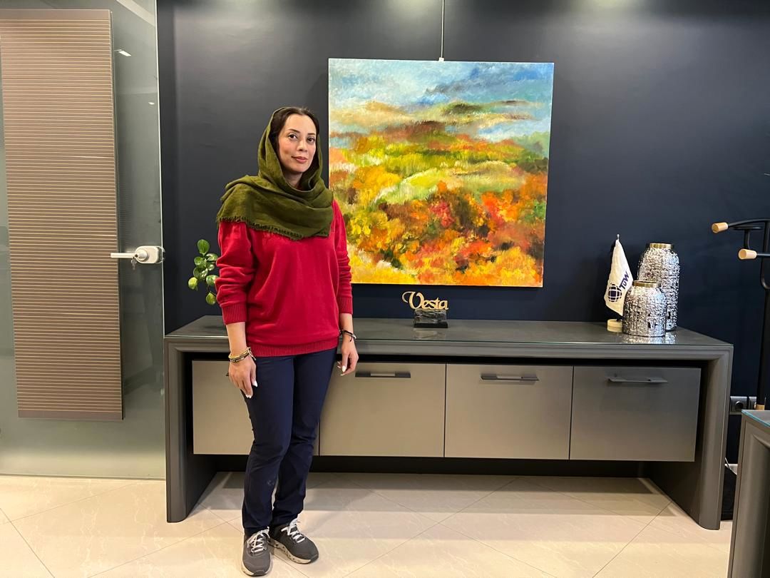 Hamideh Hajjar; Impressionist Nature and Vesta Color