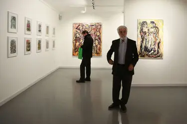 نمایش نقاشی‌های محمد فاسونکی در گالری هور