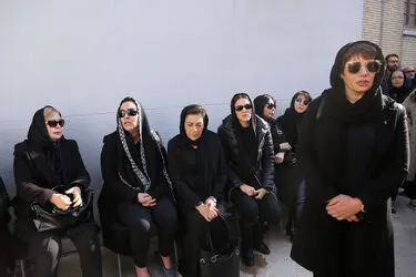 تشییع پیکر پیام صابری در خانه سینما