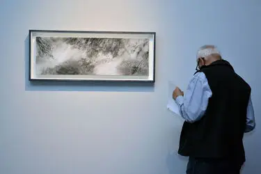 نمایشگاه نقاشی‌های آب‌مرکب پری‌یوش گنجی در گالری ایرانشهر