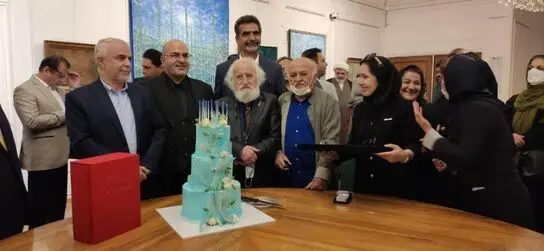 جشن تولد ۹۲ سالگی حسین محجوبی