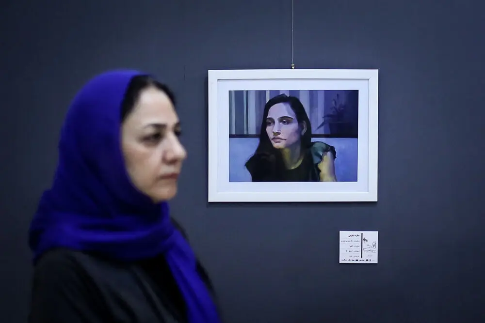 نمایشگاه هفتمین دوسالانه نقاشی دامون‌فر در گالری پردیس ملت