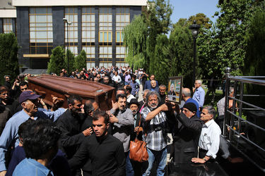 مراسم تشییع پیکر زنده یاد پرویز بهرام